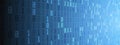 Digital binary code data background, computer numbers,technological concept Royalty Free Stock Photo