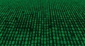 Digital Binary Code Matrix Concept for Technology and Data Representation Royalty Free Stock Photo