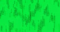 Digital Binary Code Pattern with Green Background for Technology and Data Concept Royalty Free Stock Photo