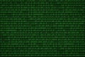 Digital binary computer data and streaming code concept background. Royalty Free Stock Photo