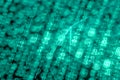 Digital binary data and streaming binary code background, 3d rendering Royalty Free Stock Photo