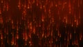 Digital binary data, streaming code background. background matrix. Hacker programming coding concept. Falling glowing Royalty Free Stock Photo