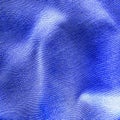 blue Color background abstract cloth texture luxury silk dark fabric.