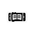 Digital book icon. online learning and course icon. Perfect for application, web, logo and presentation template. icon design Royalty Free Stock Photo