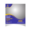 Digital business marketing social media banner square Template,