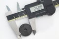 Digital Caliper Royalty Free Stock Photo