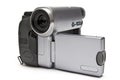 Digital Camcorder (Front-Side View) Royalty Free Stock Photo