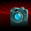 Digital camera background Royalty Free Stock Photo