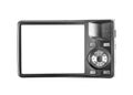 Digital camera and a blank screen Royalty Free Stock Photo