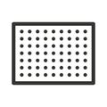 Digital camera cmos ccd image sensor icon. Camera sensor correction vector illustration