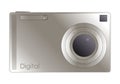Digital camera illustration Royalty Free Stock Photo
