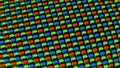 Digital camera matrix - super close up - RGB red green blue pixels light photo diode silicon sensor. Photosite matrix Royalty Free Stock Photo