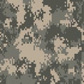 Digital camo pattern background Royalty Free Stock Photo