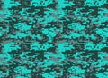 Digital camouflage pattern. Woodland camo texture. Camouflage p