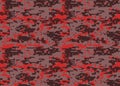 Digital camouflage pattern. Woodland camo texture. Camouflage p