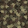 Digital camouflage seamless pattern. Abstract army or hunting masking ornament