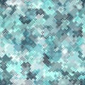 Digital camouflage seamless pattern. Abstract military geometric modern camo