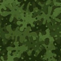 Digital camouflage seamless pattern. Abstract army or hunting masking ornament