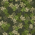 Digital camouflage seamless pattern. Abstract army or hunting masking ornament