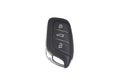 Digital car key remote control with unlockable and lockable buttons isolated on white background Royalty Free Stock Photo