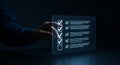 Digital Checklist: Interactive Task Management & Project Completion Visualization