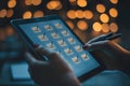 Digital Checklist on Tablet Display