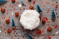 Digital christmas background for newborn photography.  Composite images.Digital christmas background for newborn photography. Royalty Free Stock Photo