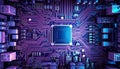 Digital circuit board complexity inside modern computer equipment generates progress generated by AI