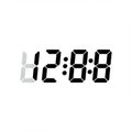 Digital clock display shows the time \