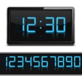 Digital Clock Royalty Free Stock Photo