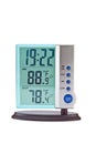 Digital clock with the thermometer