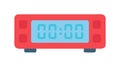 Digital Clock Timer Countdown Alarm Device, vector design Generative AI Royalty Free Stock Photo