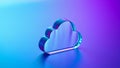 Digital Cloud Computing Data Storage Network Service Royalty Free Stock Photo