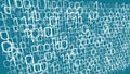 Digital cloud computing random numbers chaos, digital data processing analytics Royalty Free Stock Photo