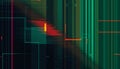 Digital code lines abstract, technology background, Stock Photo, Generative AI Royalty Free Stock Photo