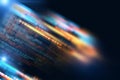 Digital code number abstract technology background