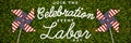 Composite image of digital composite image of join celebratio event labor day text Royalty Free Stock Photo