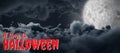 Composite image of digital composite image of time to halloween text Royalty Free Stock Photo