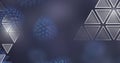 Triangle polygons with micro science background