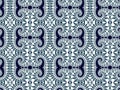 Seamless pattern with fantastic fractal spiral in delicate colors