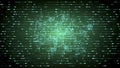 Digital connectivity, artificial intelligence and data storage concept. Emerging connections, conductors and neural signals