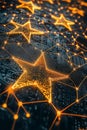 Digital Constellation of Sparkling Stars Europes Network, Data, and Connected Future.