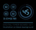 Digital Countdown Timer