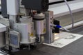 Digital cutting machine Royalty Free Stock Photo