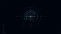 Digital cyber futuristic technology design element