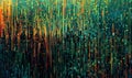 A digital cyber pattern based on abstract data bits streams Royalty Free Stock Photo