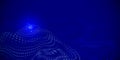 Digital cyberspace, high technology, big data, technology concept. Abstract technological background, dynamic grid lines