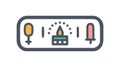 Digital Dashboard and Performance Metrics, vector design Generative AI Royalty Free Stock Photo