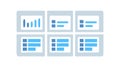 Digital Data Analytics Dashboard, vector design Generative AI Royalty Free Stock Photo