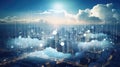 digital data clouds